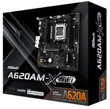 Материнская плата ASRock A620AM-X WiFi