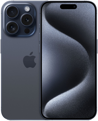 Смартфон Apple Iphone 15 Pro 128Gb Dual Sim Синий Титан