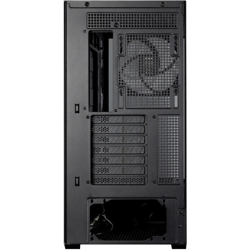 Корпус ZALMAN P40 DS, ATX, Black, Window, 9.1-inch LCD screen, 2xCombo(2.5” or 3.5”), 1x2.5”, 1xUSB Type-C, 2xUSB3.0, Side 3x120mm ARGB, Rear 1x120mm