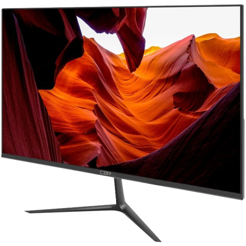 Монитор CBR MF-2403 (LCD-MF2403-OPC) 23,8" LCD VA безрамочный черный