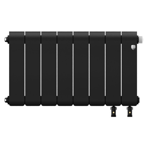 Биметаллический радиатор отопления Royal Thermo Infinity 300 Noir Sable VR80 8 секций