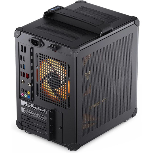 Корпус JONSBO C6-ITX Black без БП, mini-ITX, черный