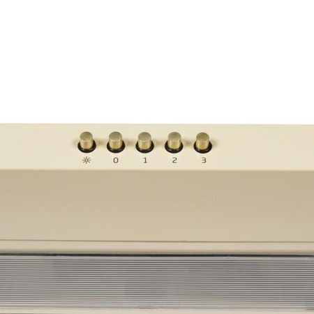 Вытяжка каминная Beko CWB6410CR бежевый/золотистый, черный