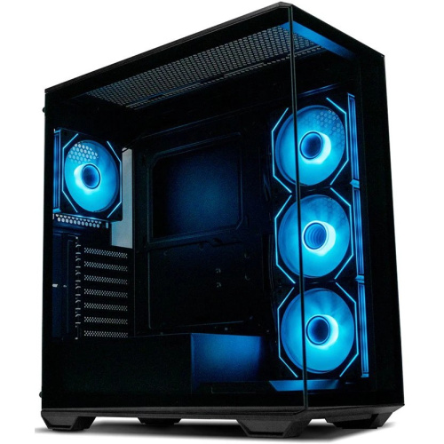 Корпус XASTRA Q600 4ARGB-C10-UC Black (Q600-4FM12A-C10-UC) ATX/Aquarium/Screewless/3x120mm ARGB PWM FM fans/Argb+PWM HUB 10port/Type C