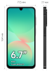 Смартфон Samsung Galaxy A26 6/128 Гб 5G Черный (A266B)