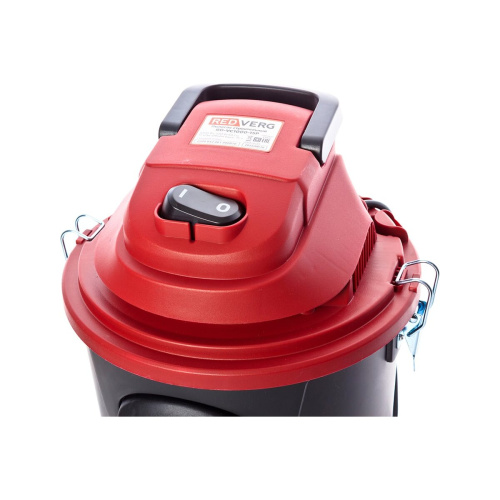 Строительный пылесос RedVerg RD-VC1000-15P черный