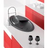 Кухонная мойка Marmorin Silvanus black Metalic